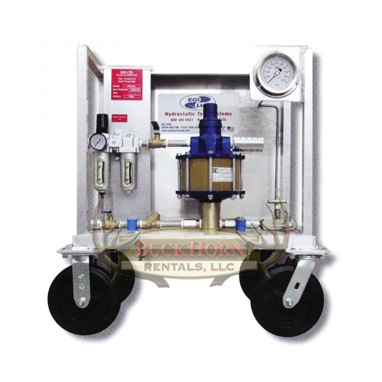 CART MOUNTED PNEUMATIC / HYDROSTATIC TEST PUMPS Buckhorn Rentals LLC